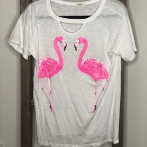 Flamingo Peep Hole Shirt!